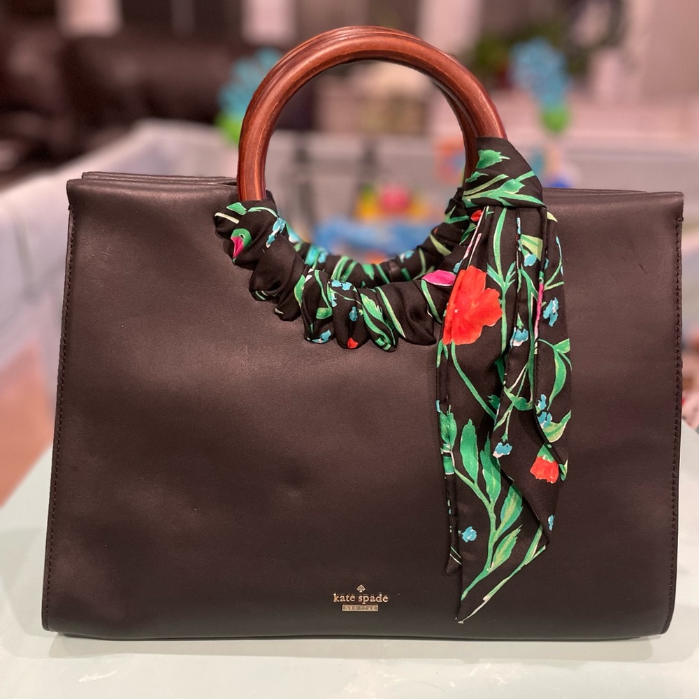 kate spade new york Ridgefield Street Katarina Leather Satchel Shoulder Bag